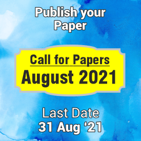 Call for Papers July 2021